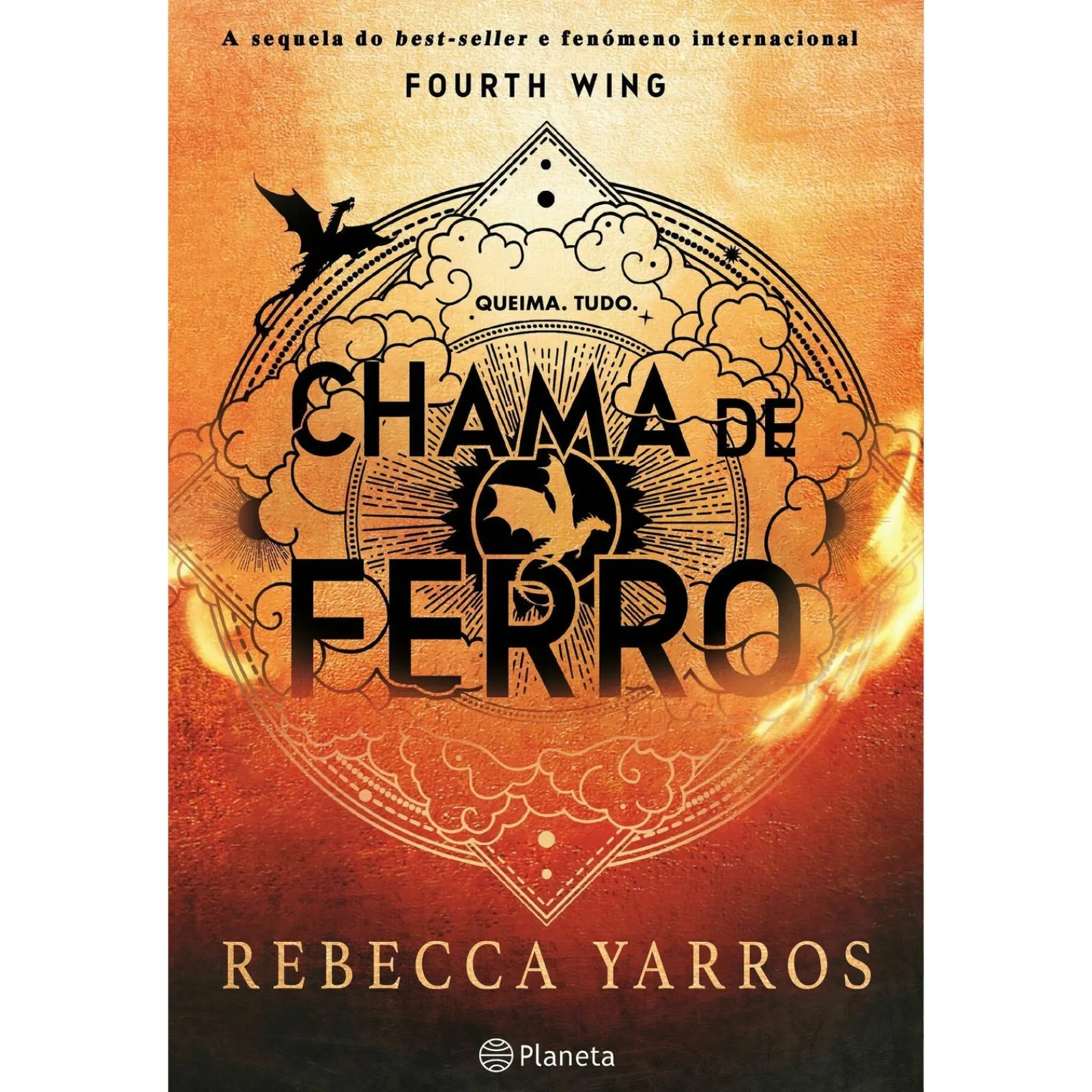 Planeta Chama de Ferro de Rebecca Yarros^ Fantástico