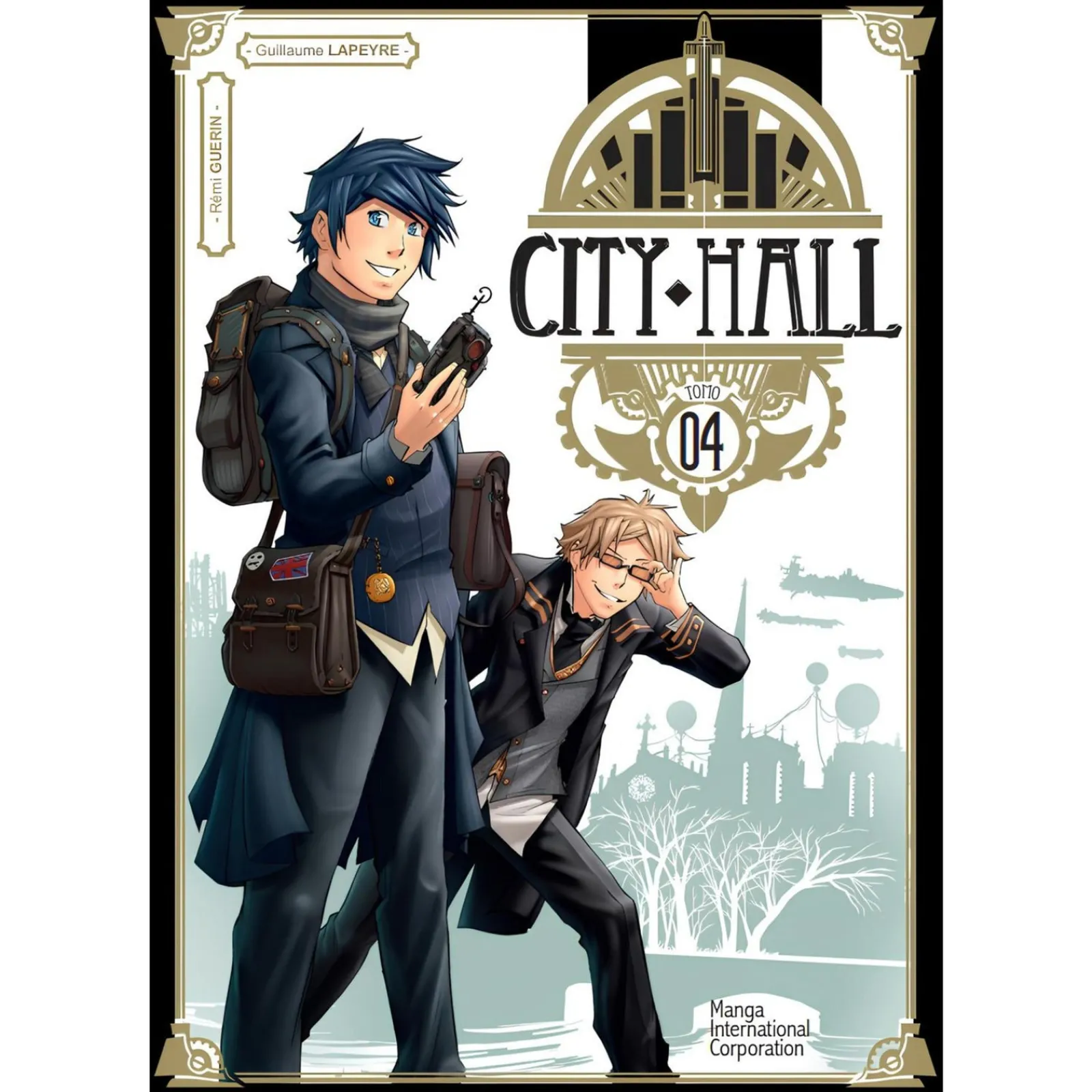 Gradiva City Hall 4 de Rémi Guérin e Guillaume Lapeyre^ Manga