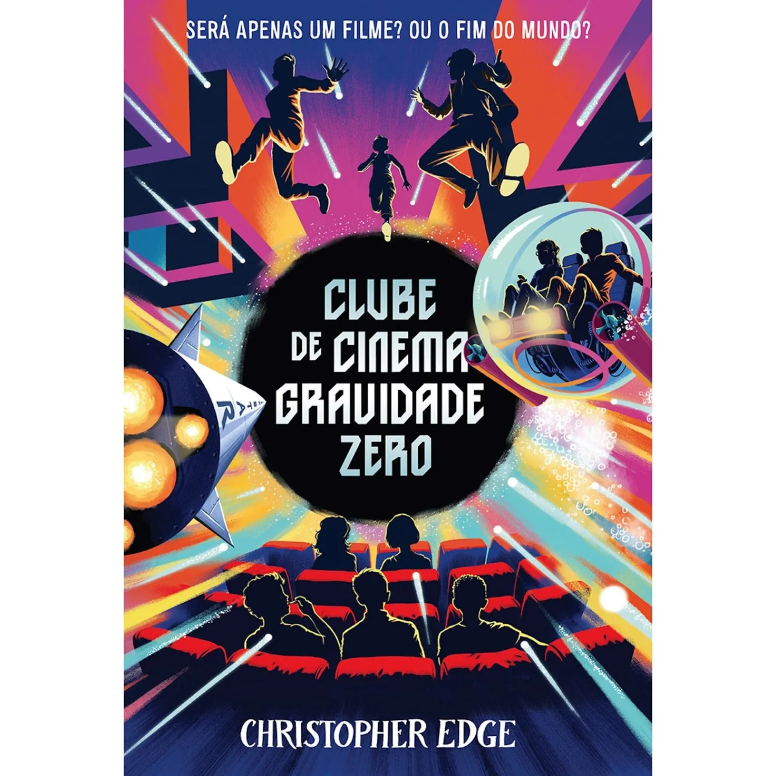 Porto Editora Clube de Cinema Gravidade Zero de Christopher Edge^ Literatura Juvenil