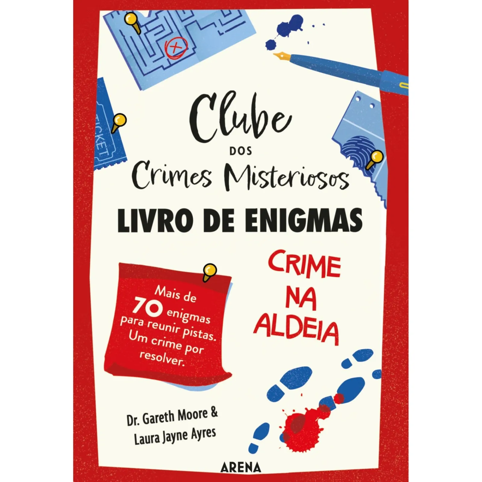 Arena Clube dos Crimes Misteriosos - Livro^ Tempos Livres