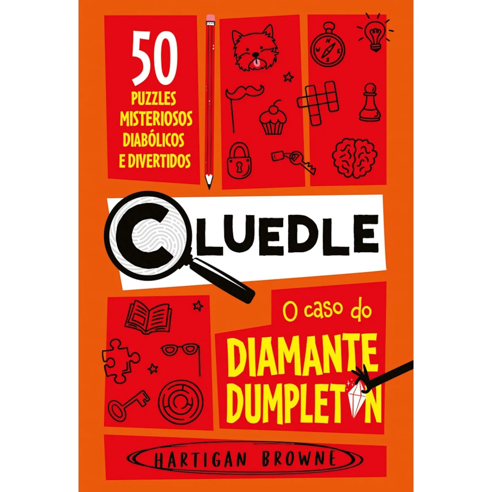 Porto Editora Cluedle: o Caso do Diamante Dumpleton de Hartigan Browne - Livro 1^ Literatura Juvenil