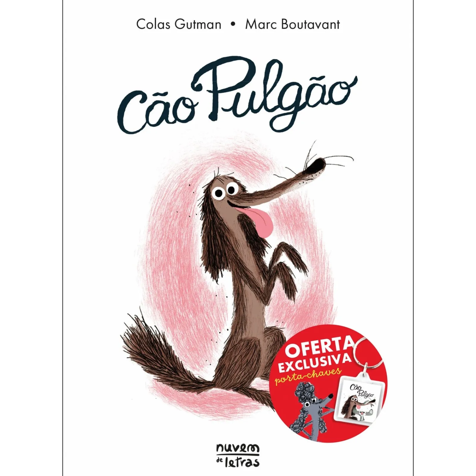 Nuvem De Letras Cão Pulgão de Colas Gutman - Livro 1^ Coleções Infantis