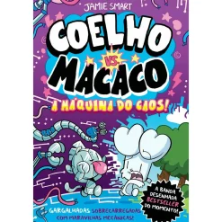 Porto Editora Coelho Vs. Macaco - A Máquina do Caos!^ Banda Desenhada E Novelas Gráficas