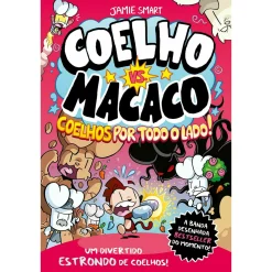 Porto Editora Coelho Vs. Macaco - Coelhos por Todo o Lado!^ Banda Desenhada E Novelas Gráficas