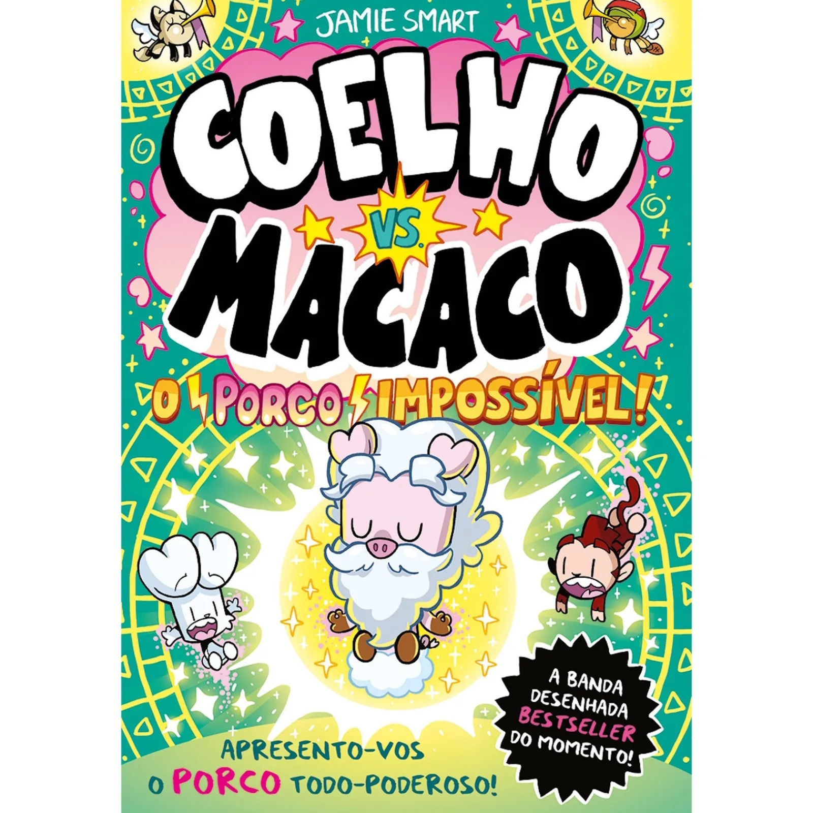 Porto Editora Coelho Vs. Macaco - o Porco Impossível^ Banda Desenhada E Novelas Gráficas