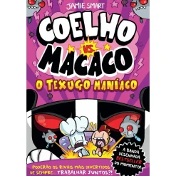 Porto Editora Coelho Vs. Macaco - o Texugo Maníaco^ Banda Desenhada E Novelas Gráficas