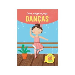 Livros Mch Cola, Veste e Joga Danças^ Atividades