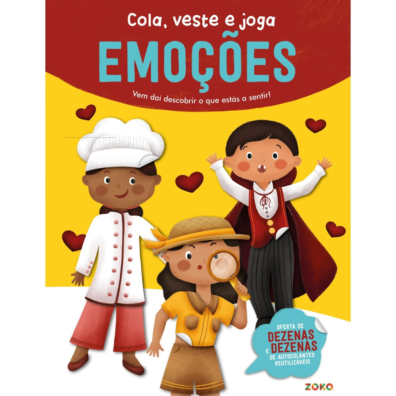 Zoko Cola, Veste e Joga - Emoções^ Atividades