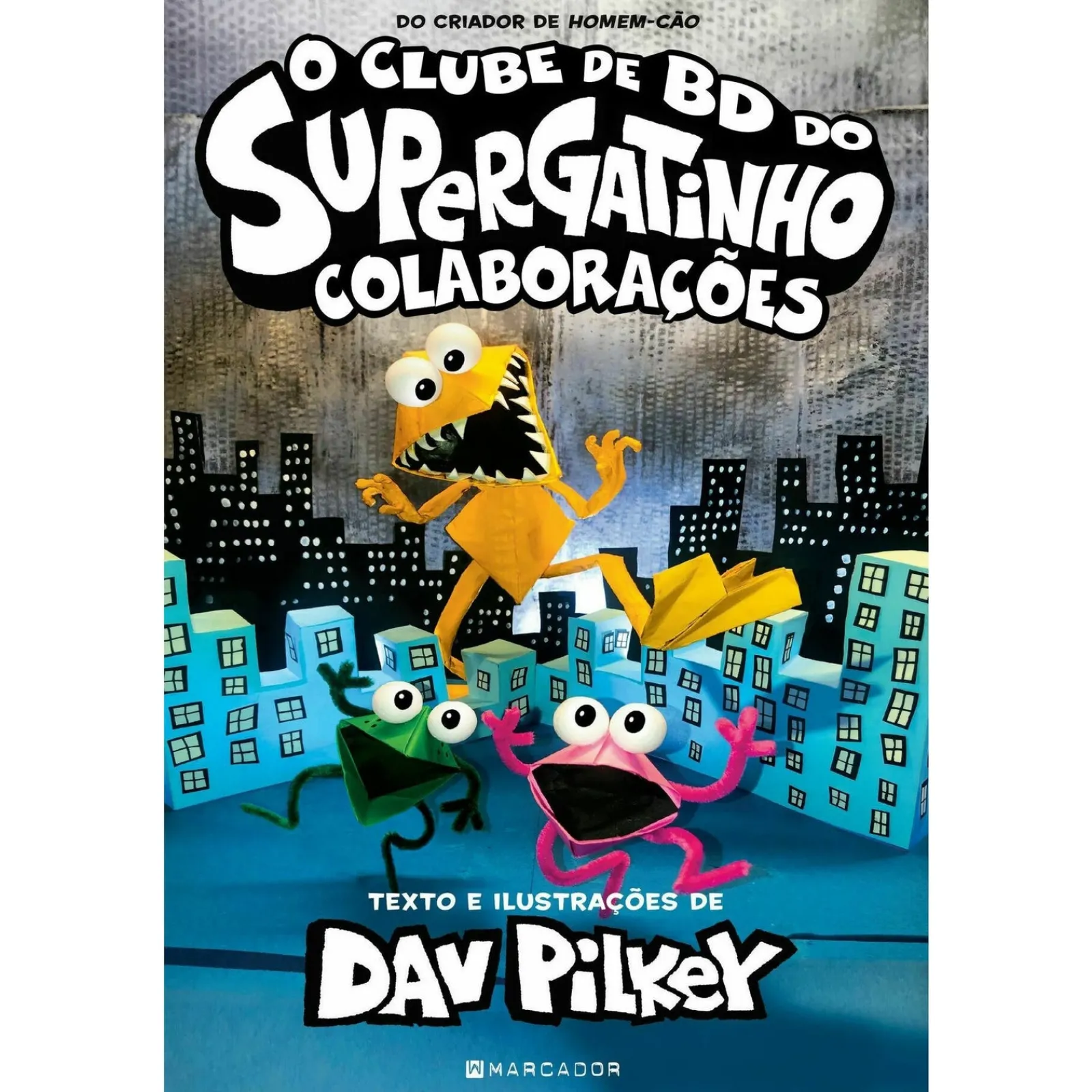 Marcador Colaborações de Dav Pilkey^ Banda Desenhada E Novelas Gráficas