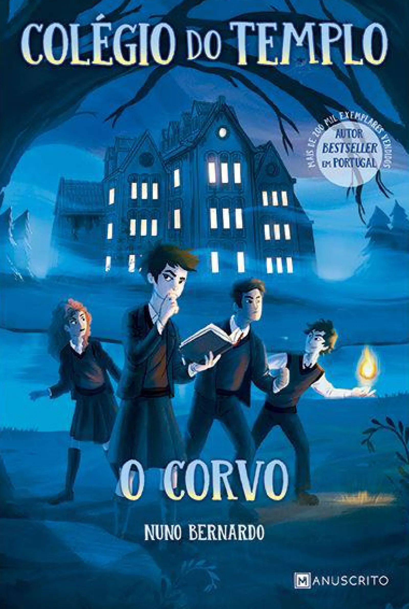 Manuscrito Editora Colégio do Templo - o Corvo de Nuno Bernardo^ Coleções Juvenis