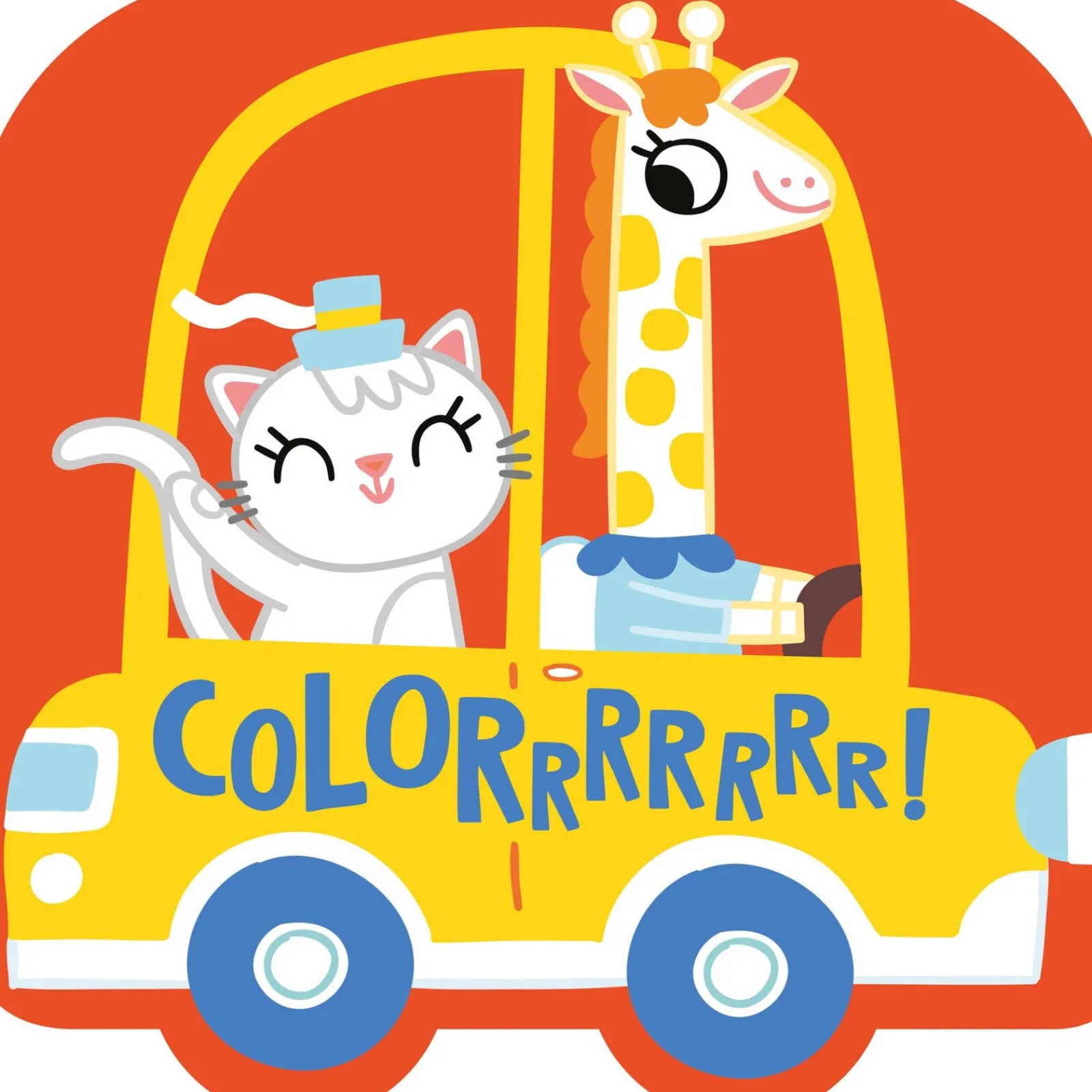 Yoyo Colorrrr! Carro - Laranja - COLORRRR!^ Atividades