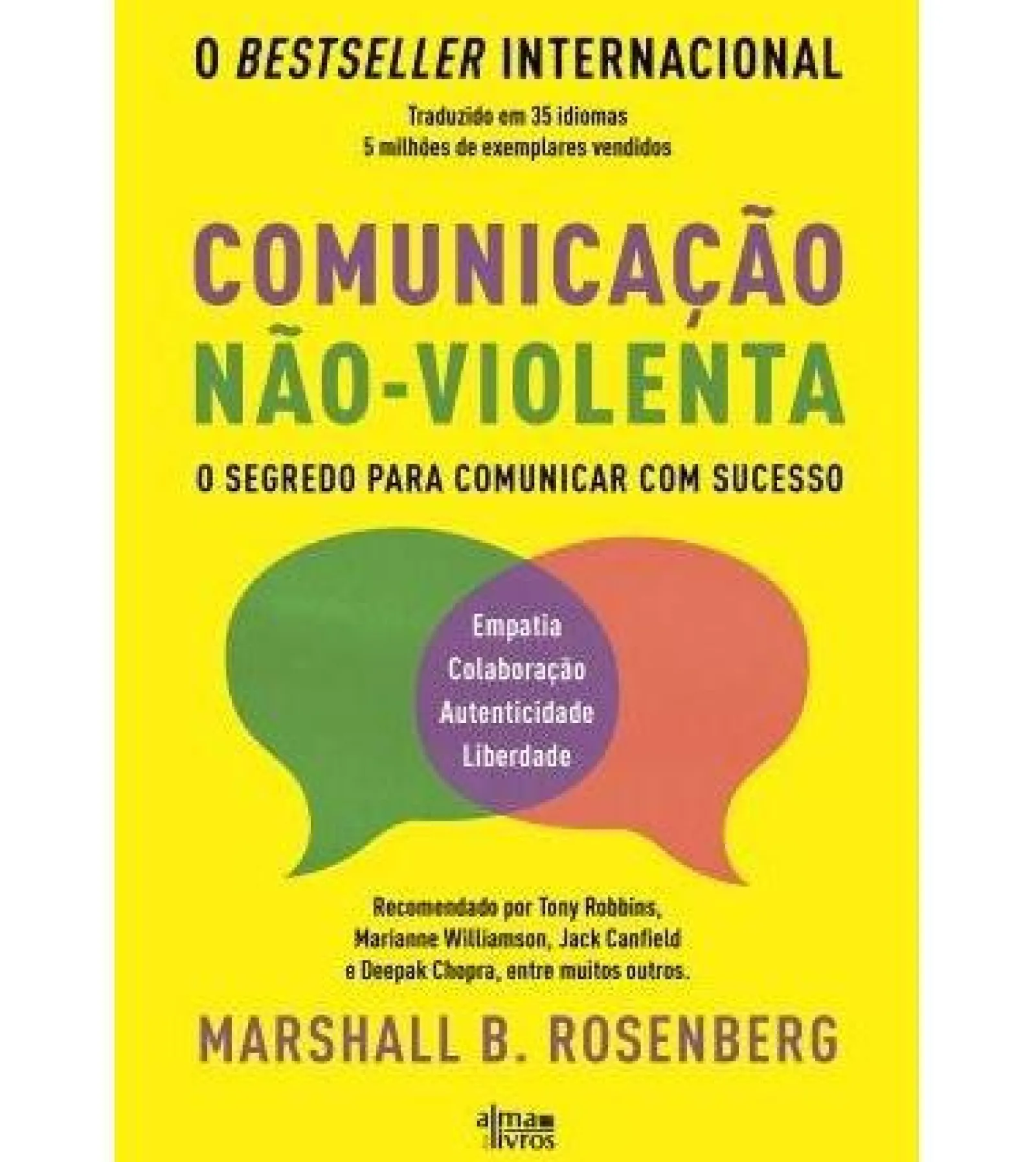 Alma Dos Livros Comunicação Não-Violenta de Marshall B. Rosenberg O Segredo para Comunicar com Sucesso^ Desenvolvimento Pessoal
