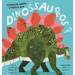 Nuvem De Letras Conheces Mesmo A História dos Dinossauros? de Simon Mole^ Conhecimento