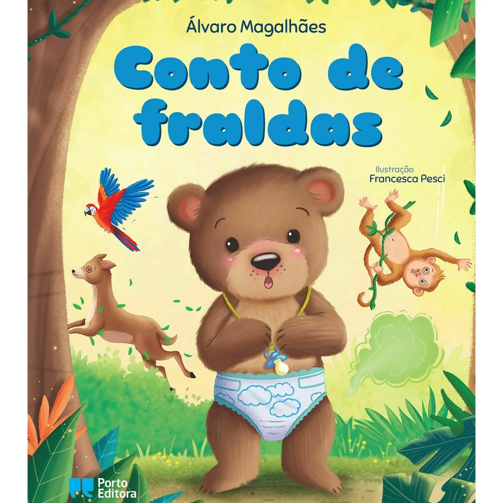 Porto Editora Conto de Fraldas de Álvaro Magalhães^ Literatura Infantil