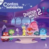 Dom Quixote Contos Solidários 53 - Inside Out 2 de Disney^ Literatura Infantil