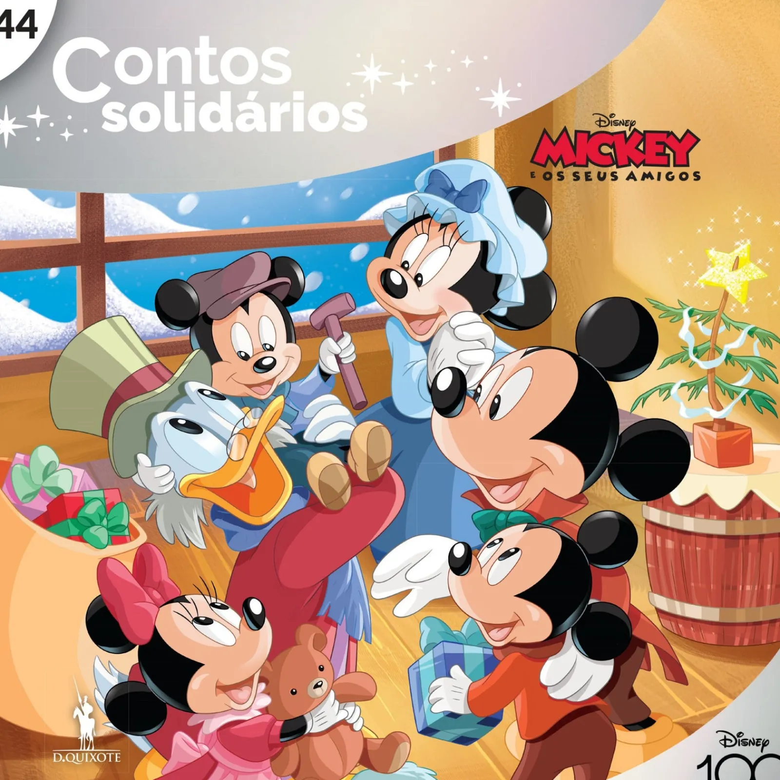 Livros Mch Contos Solidários 44:Conto Natal Mickey de Disney^ Literatura Infantil