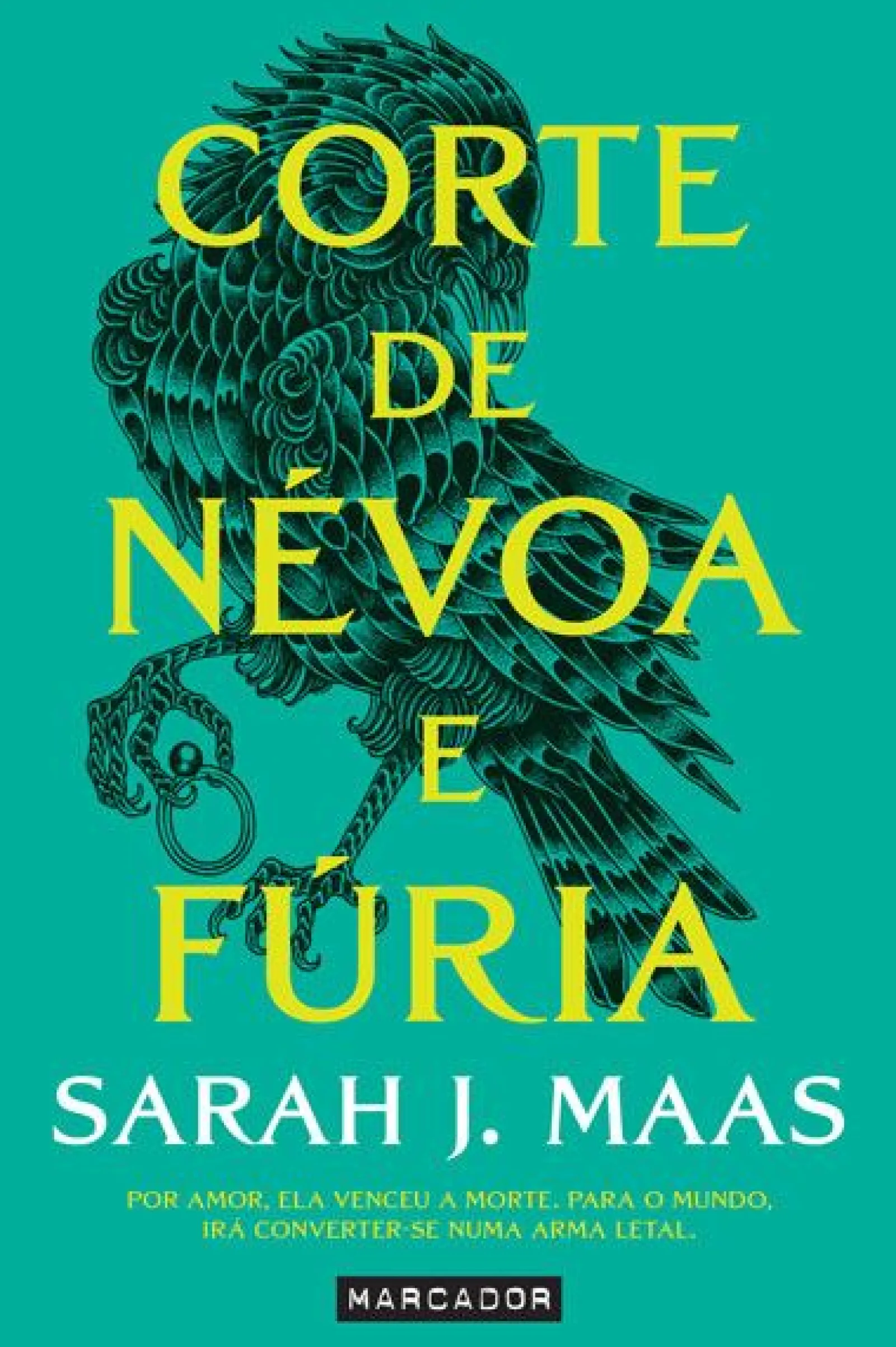 Marcador Corte de Névoa e Fúria de Sarah J. Maas - Acotar Livro 2^ Romance