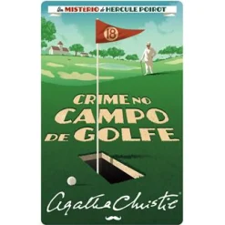 Asa Crime no Campo de Golfe de Agatha Christie - Um Mistério de Hercule Poirot Nº 29^ Coleções Juvenis