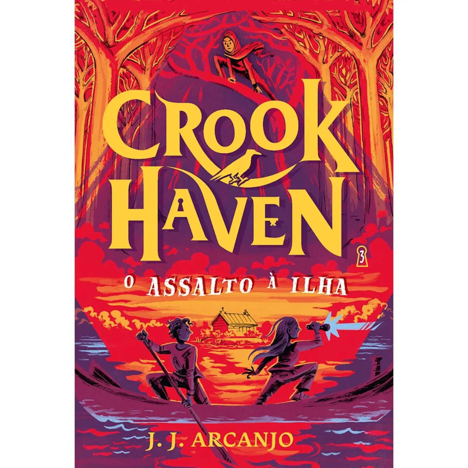 Porto Editora Crookhaven: o Assalto à Ilha de J.J. Arcanjo - Livro 3^ Coleções Juvenis