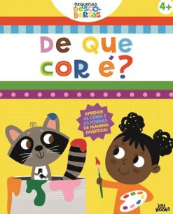 Joybooks De que Cor É? de Lisa Lupano^ Atividades