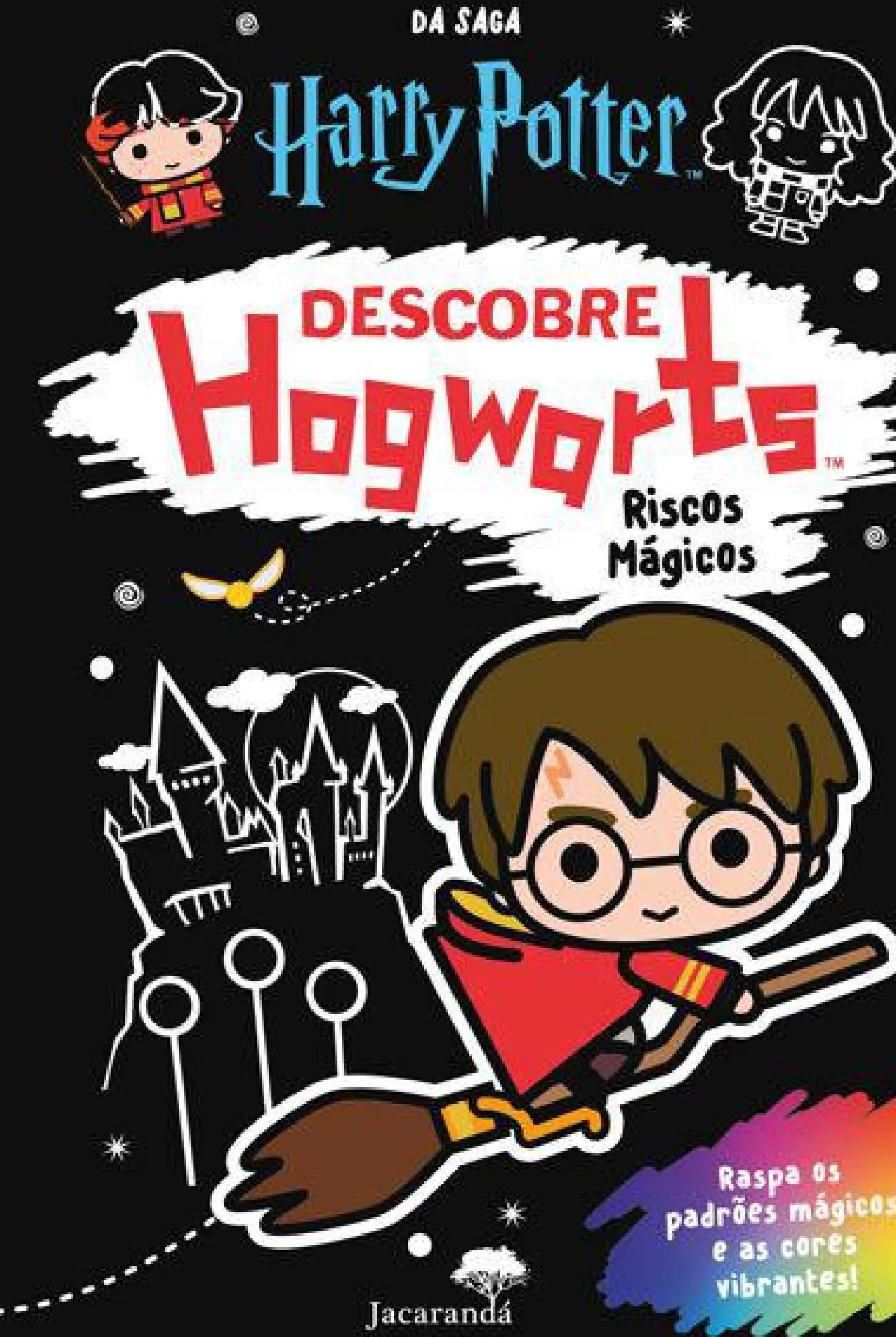 Jacarandá Descobre Hogwarts - Riscos Mágicos - Da Saga Harry Potter^ Literatura Infantil