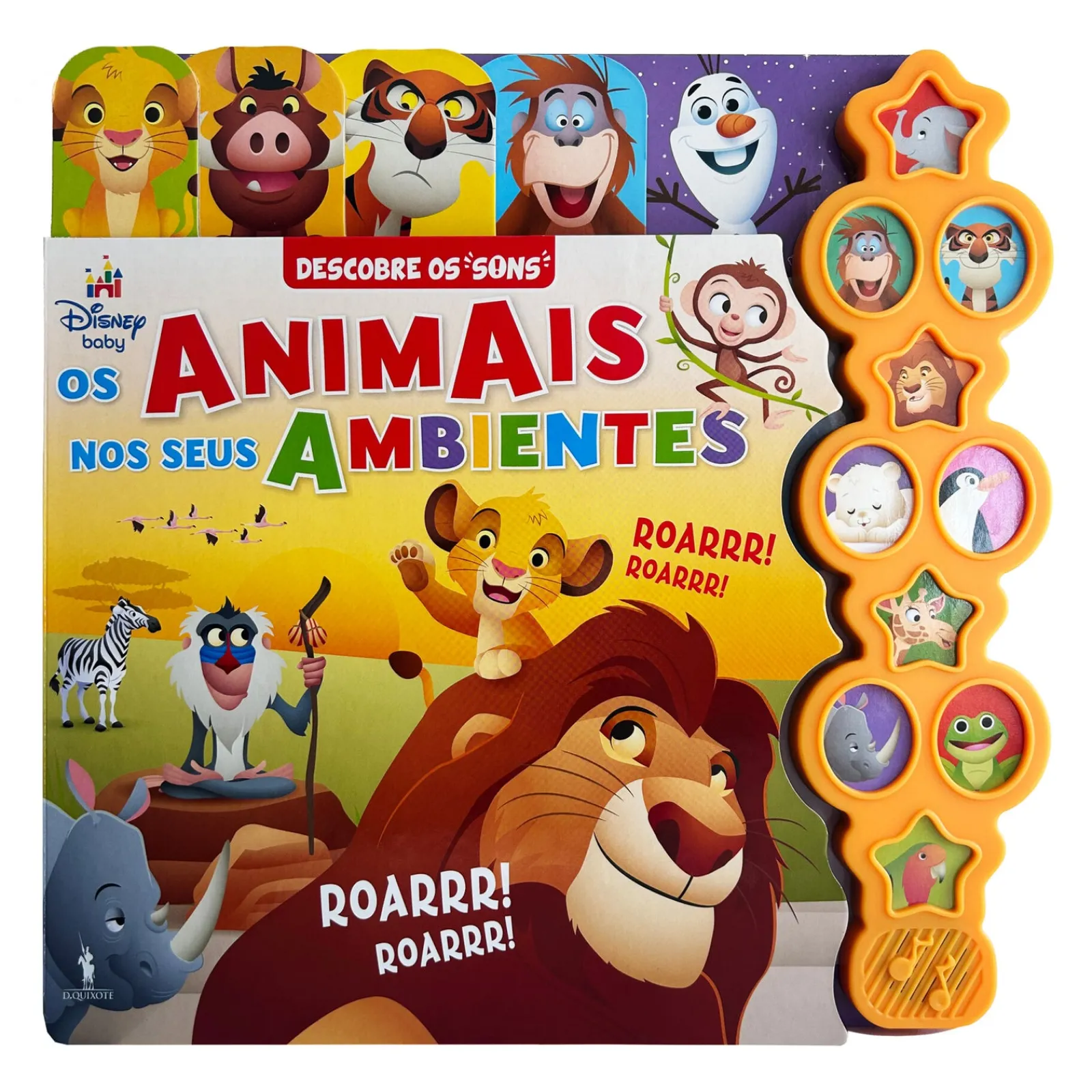 Dom Quixote Descobre os Sons - Animais nos seus Ambientes de Disney^ Atividades