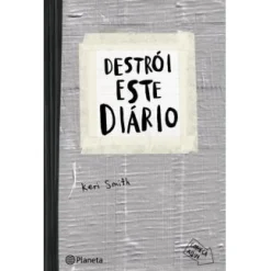 Planeta Destrói Este Diário (Capa Cinzenta) de Keri Smith^ Literatura Juvenil