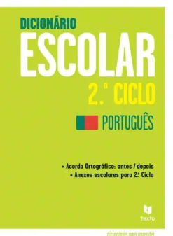 Texto Editores Dicionário Escolar - 2.º Ciclo Português^ Dicionários E Gramáticas