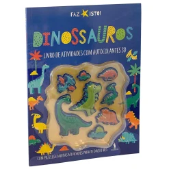 Dom Quixote Dinossauros - Livro de Atividades com Autocolantes 3D^ Atividades