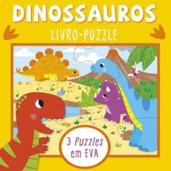 Porto Editora Dinossauros - Livro-puzzle em EVA^ Atividades|Puzzles
