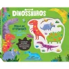 Jacaranda DINOSSAUROS: MALA de ATIVIDADES com AUTOCOLANTES BALÃO de MALA^ Atividades