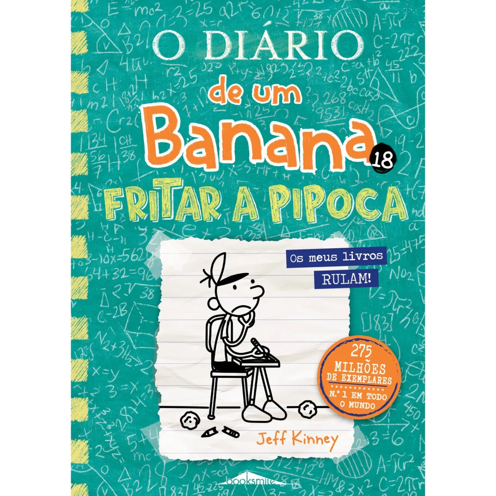 Booksmile Diário de um Banana: Fritar a Pipoca de Jeff Kinney^ Coleções Juvenis
