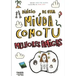 Nuvem De Letras Diário de uma Miúda Como Tu de Maria Inês Almeida - Melhores Amigas^ Coleções Juvenis
