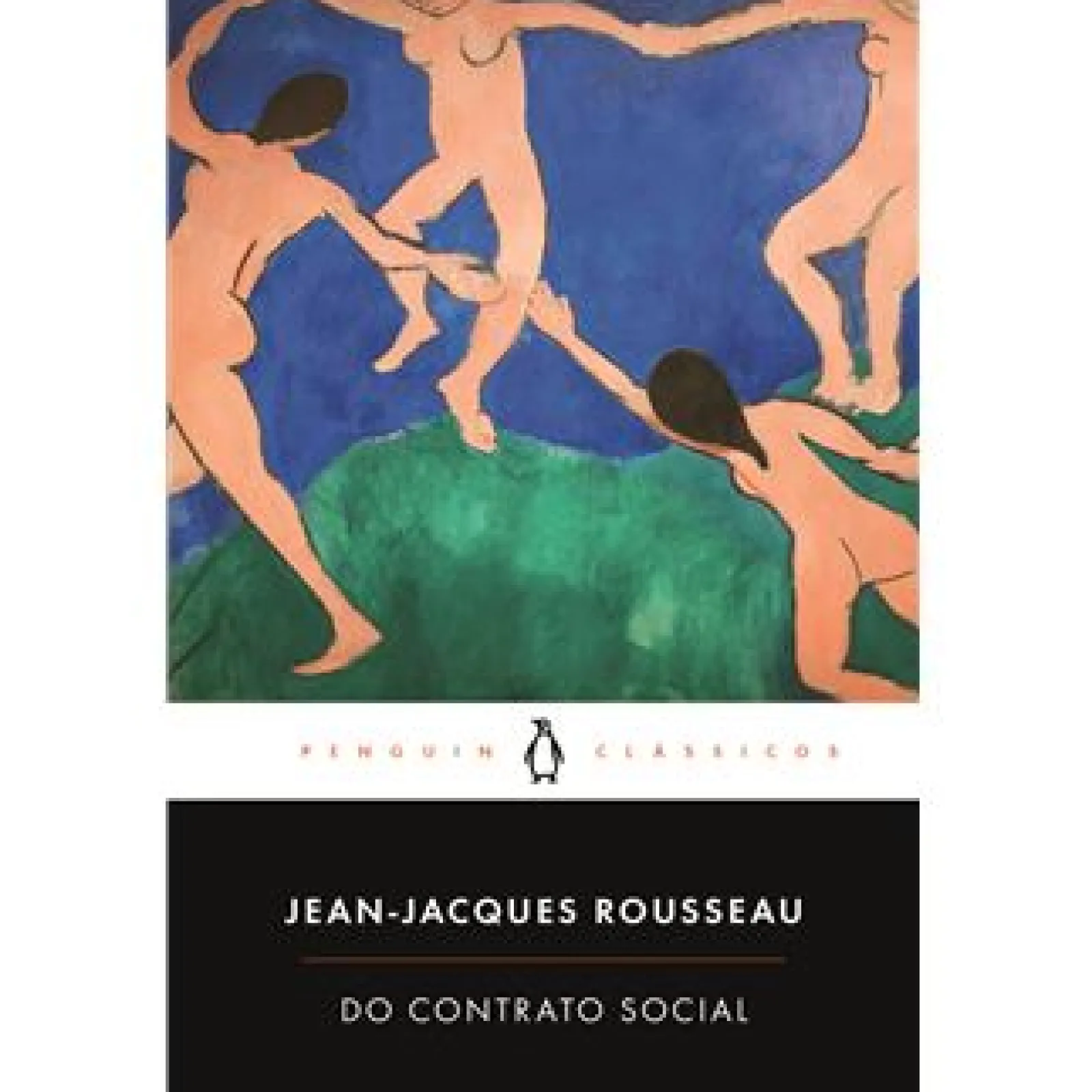 Penguin Do Contrato Social de Jean-Jacques Rousseau - Livro de Bolso^ Livros De Bolso
