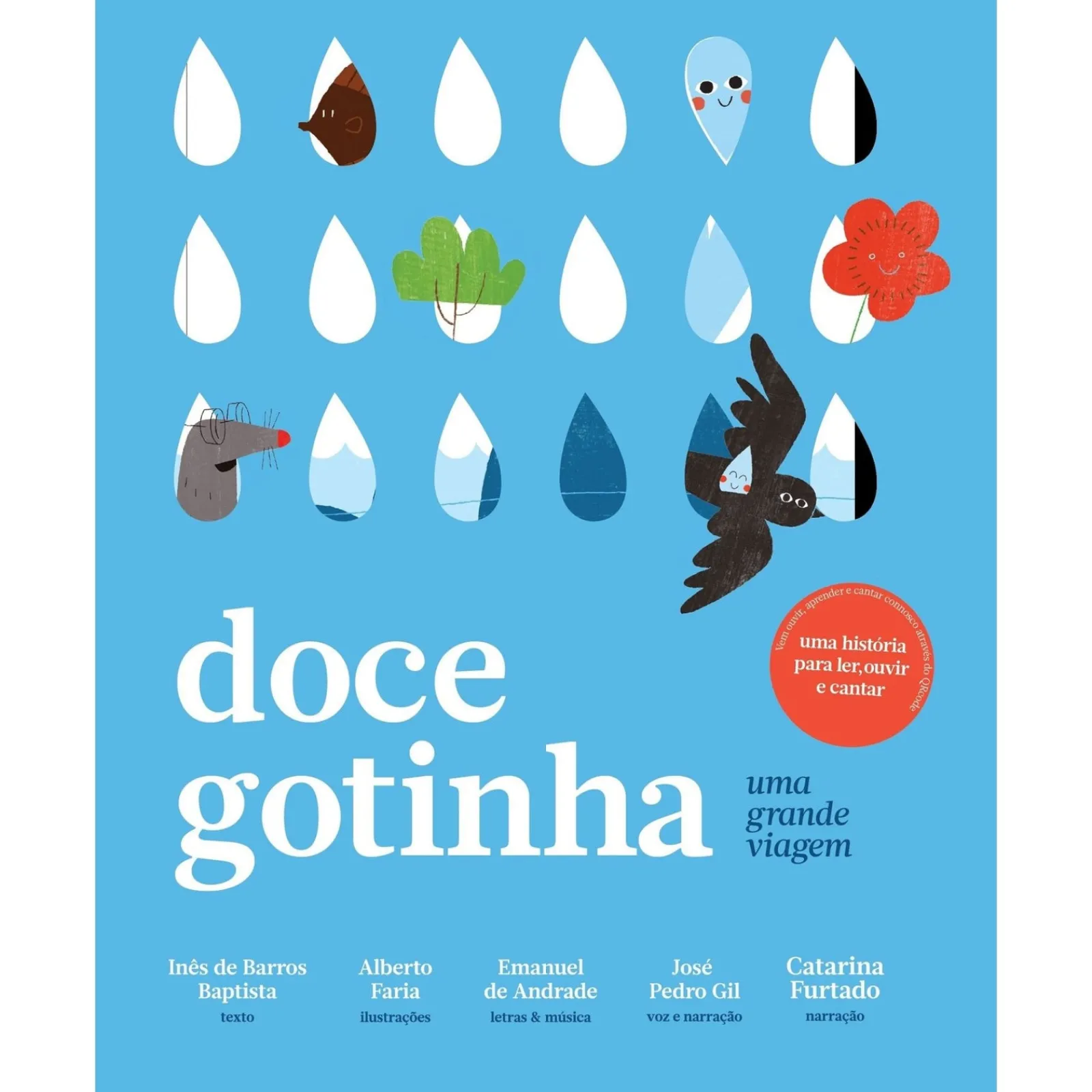 Livros Horizonte Doce Gotinha de Inês de Barros Baptista^ Literatura Infantil