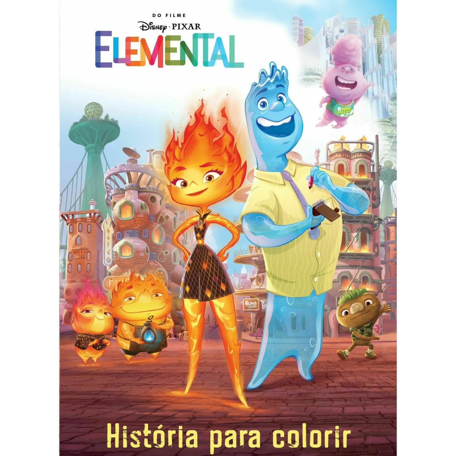 Dom Quixote Elemental: História para Colorir^ Atividades
