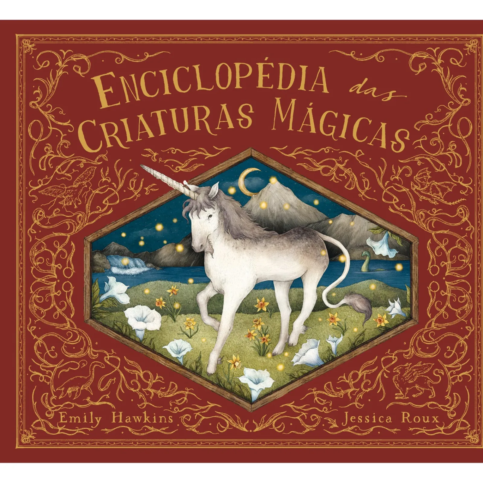 Fábula Enciclopédia das Criaturas Mágicas de Emily Hawkins^ Literatura Juvenil