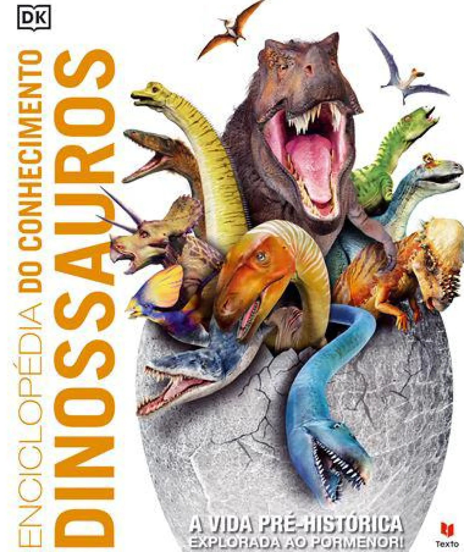 Texto Editores Enciclopédia do Conhecimento - Dinossauros^ Conhecimento