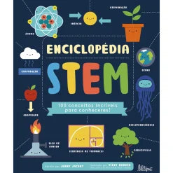 Lilliput Enciclopédia STEM: 100 Conceitos Incríveis para Conheceres! de Jenny Jacoby^ Conhecimento