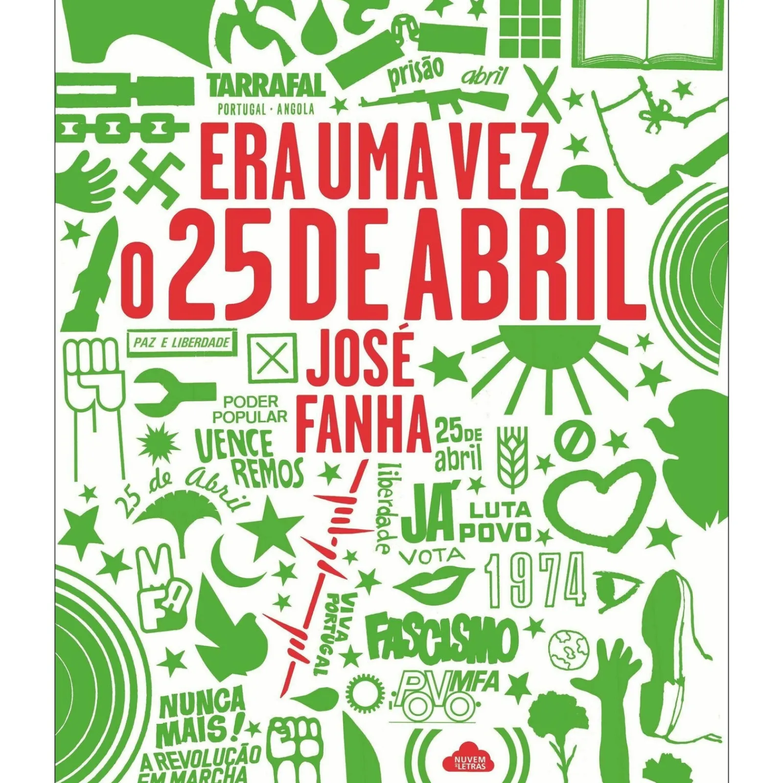 Nuvem De Letras Era uma Vez o 25 de Abril de José Fanha^ Conhecimento