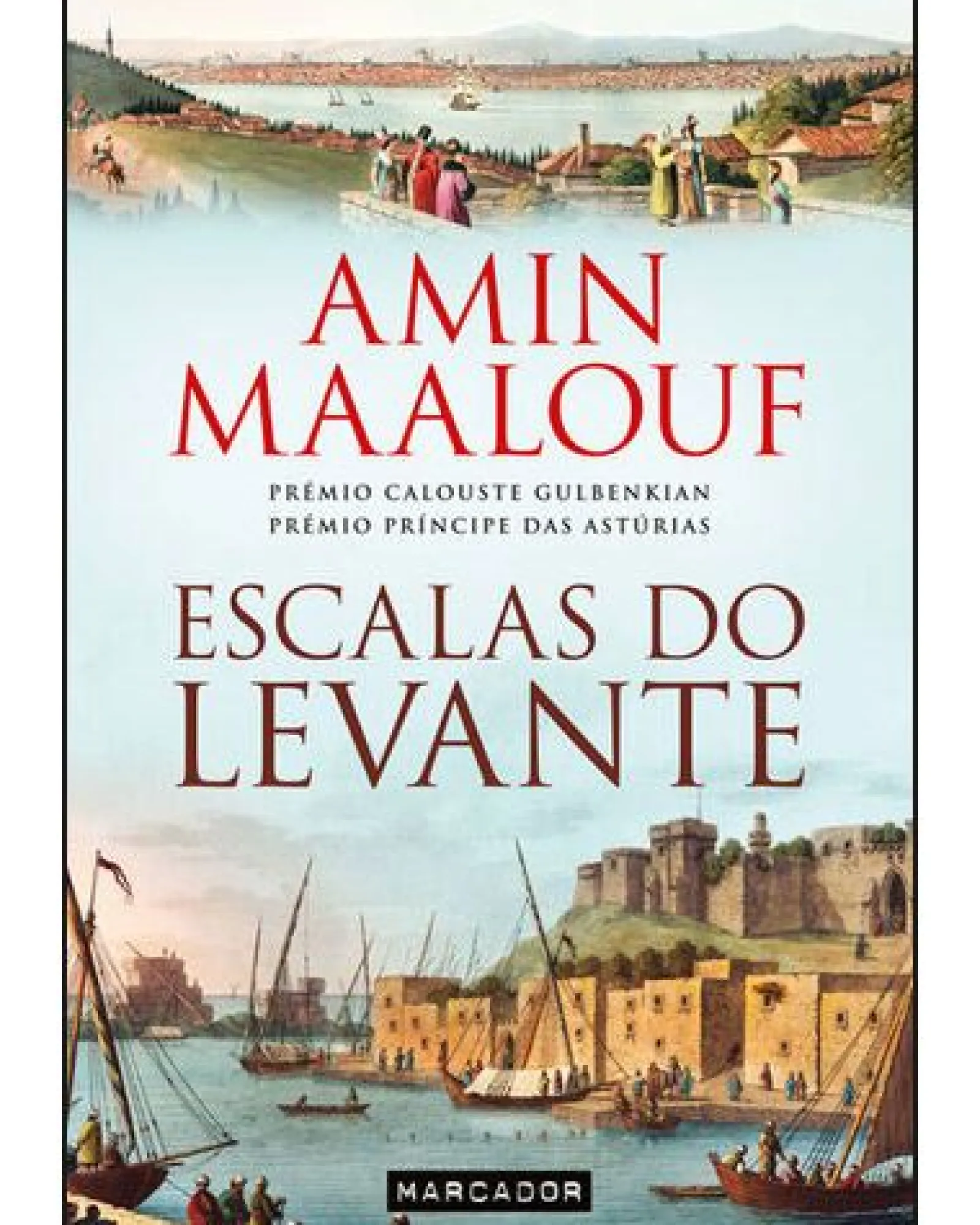 Marcador Escalas do Levante de Amin Maalouf^ Romance