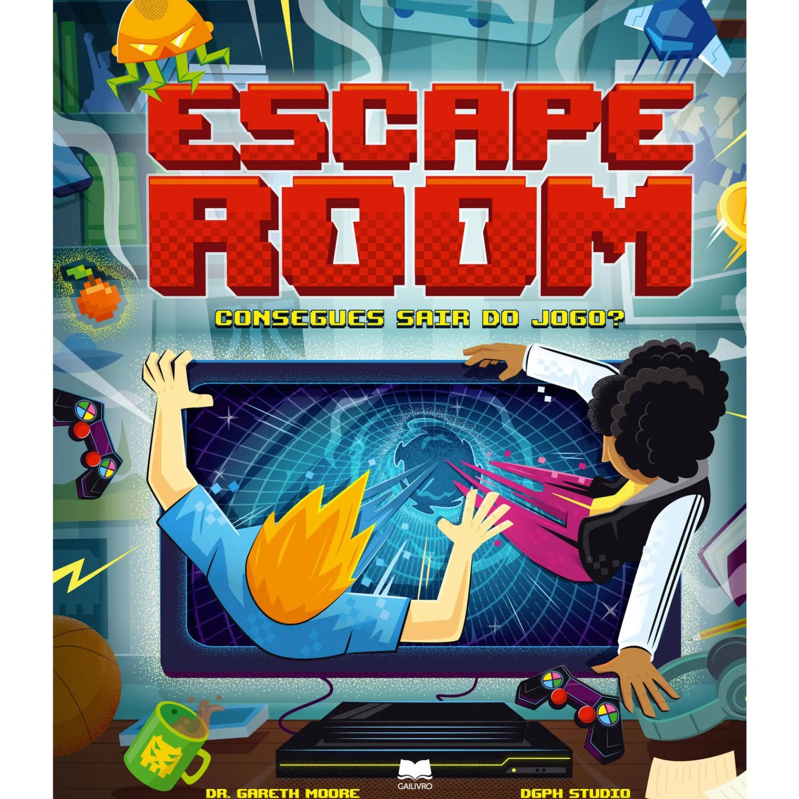 Gailivro Escape Room - Consegues Sair do Jogo? de Gareth Moore^ Atividades