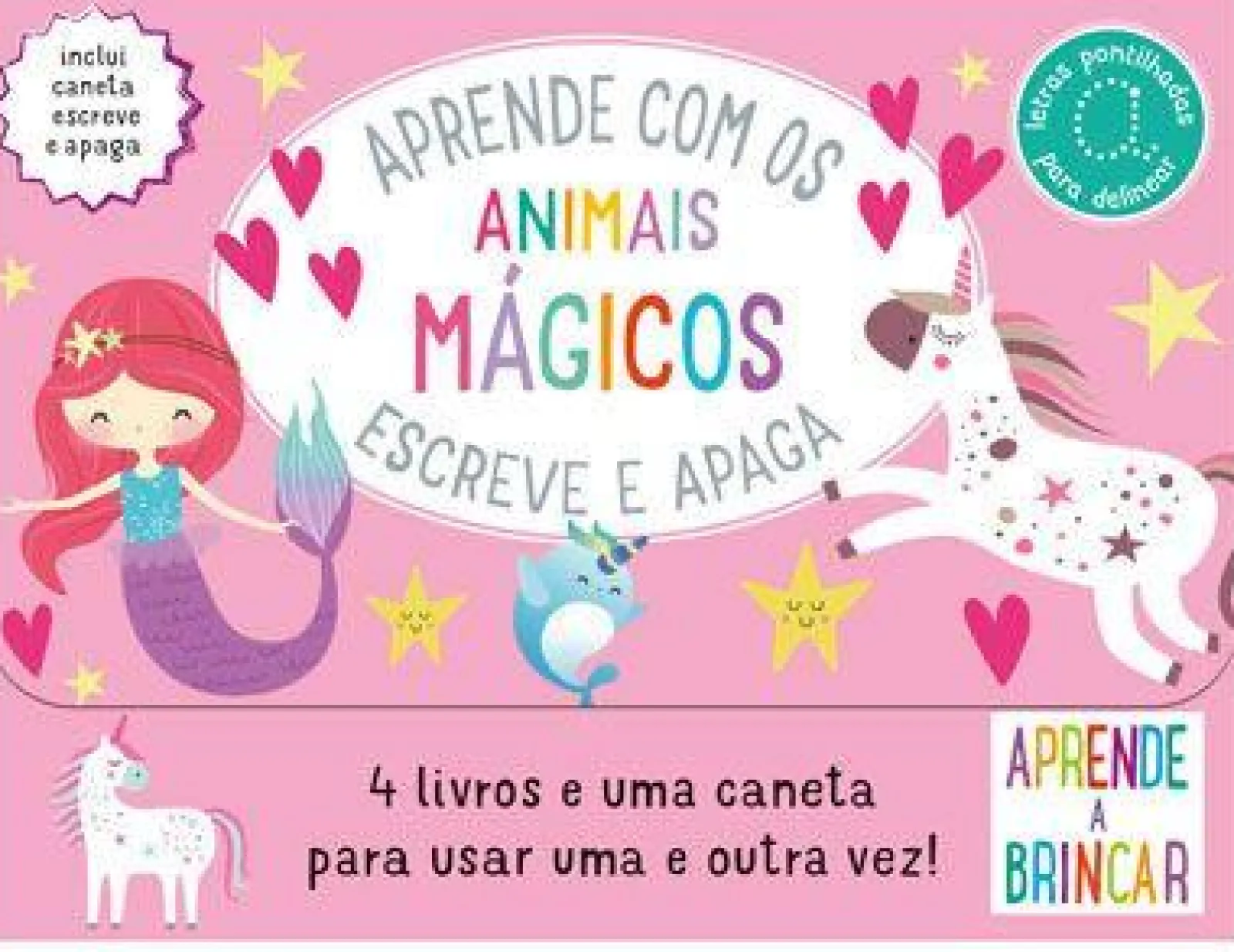 Jacarandá Escreve e Apaga - Aprende com os Animais Mágicos^ Atividades