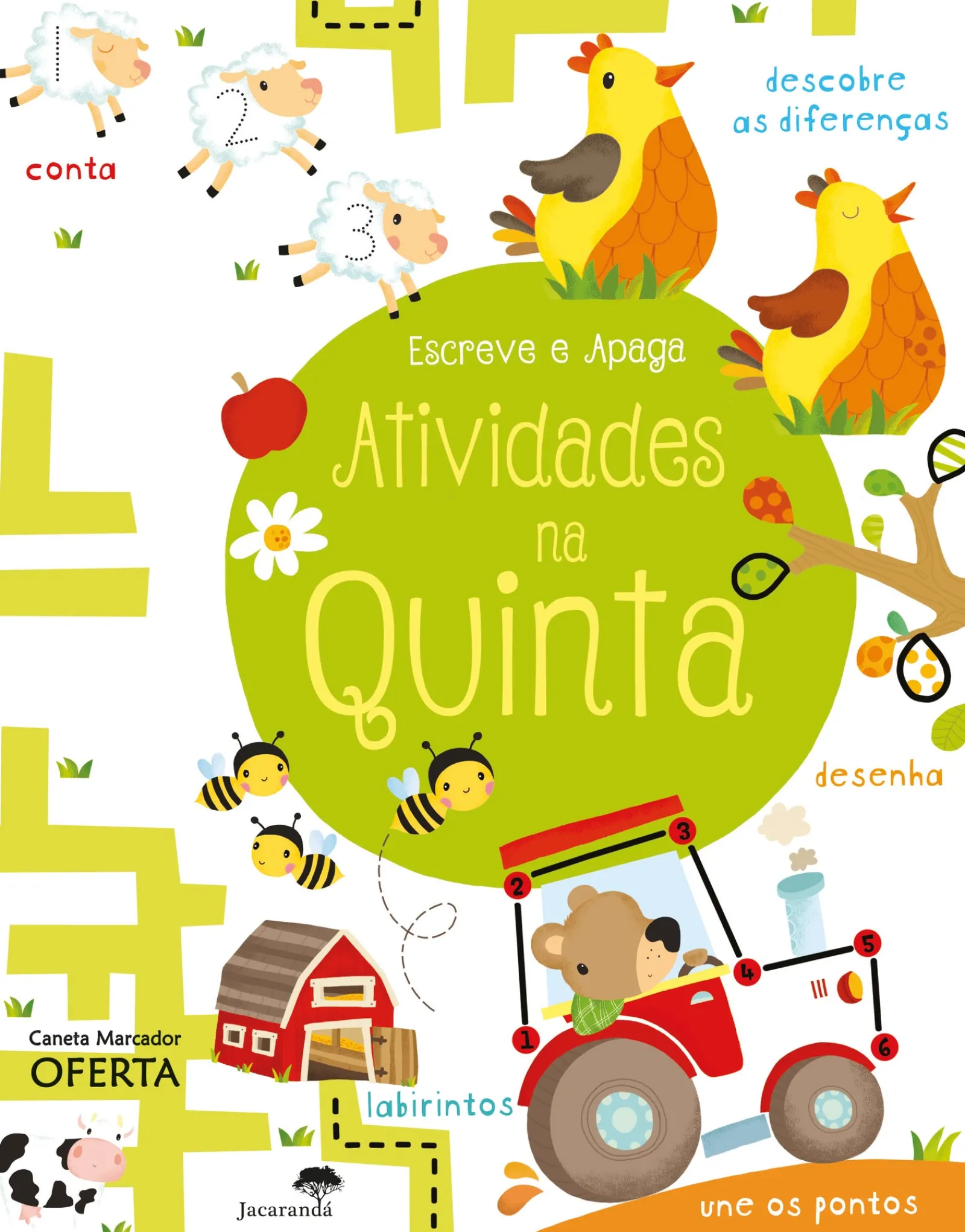 Jacarandá Escreve e Apaga - Atividades na Quinta de Maria Neradova e Kirsteen Robson^ Atividades