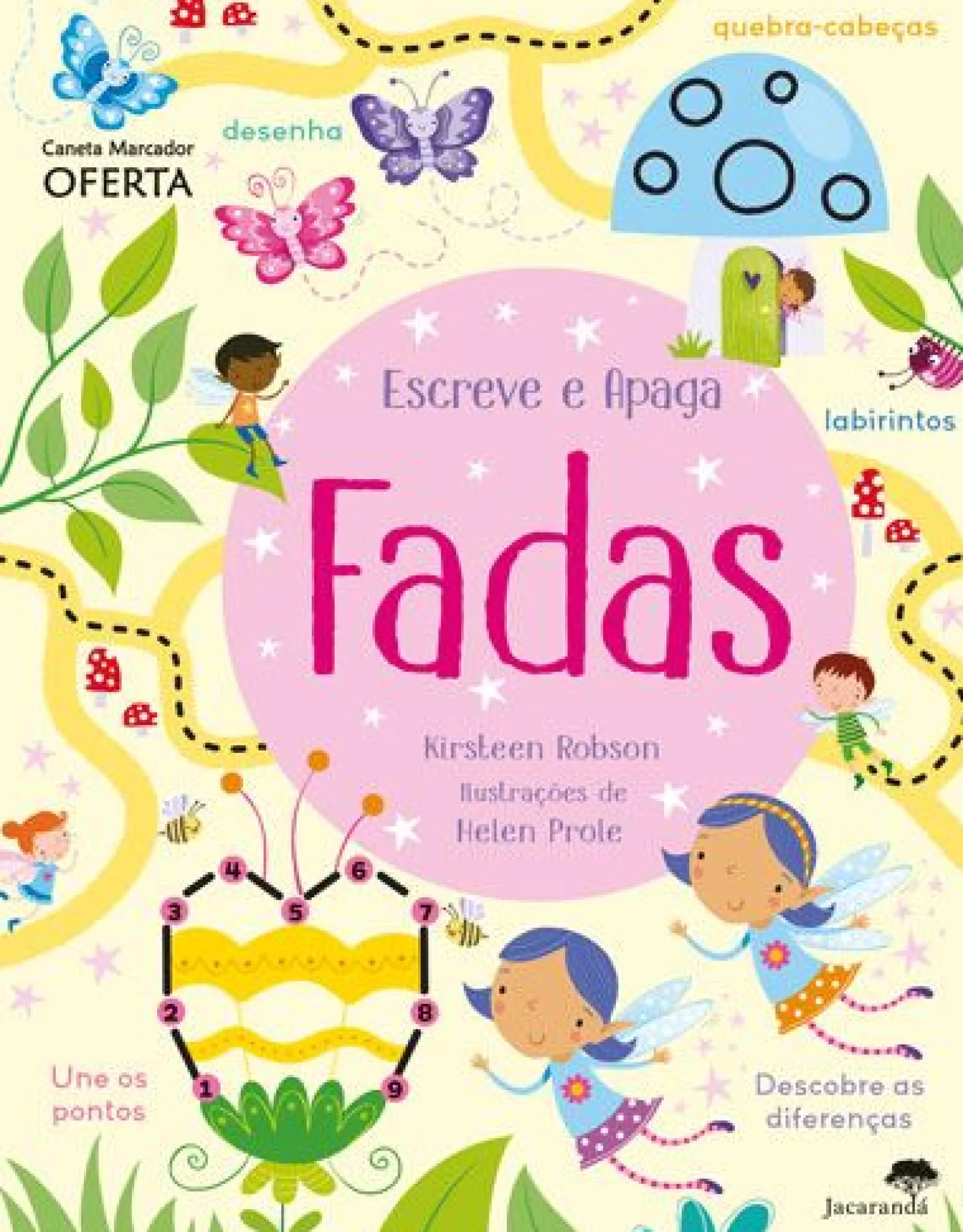 Jacarandá Escreve e Apaga - Fadas de Kirsteen Robson^ Atividades