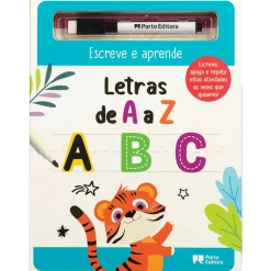 Porto Editora Escreve e Aprende - Letras de A a Z^ Pré-Escolar