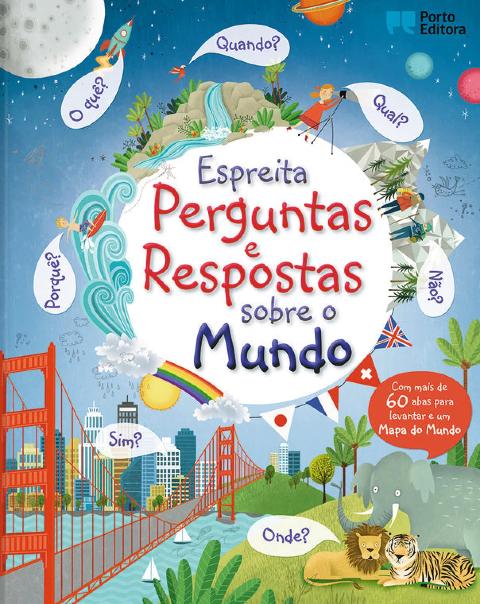 Porto Editora Espreita - Perguntas e Respostas Sobre o Mundo de Katie Daynes^ Conhecimento