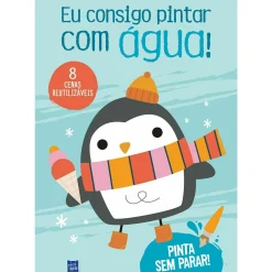 Yoyo Eu Consigo Pintar com Água - Azul - Pinguim de BOOKS^ Atividades