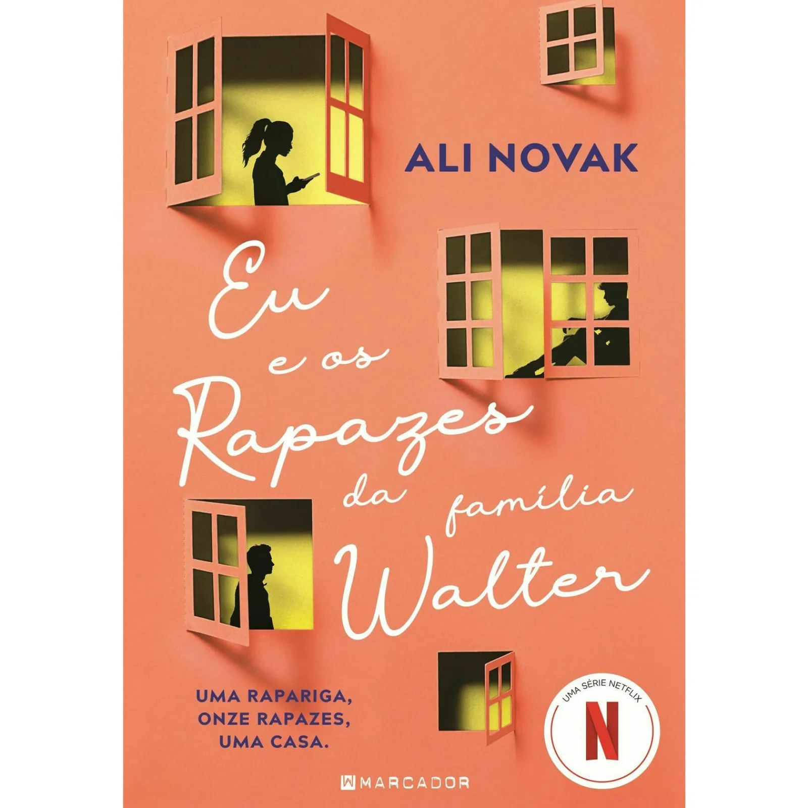 Marcador Eu e os Rapazes da Família Walter de Ali Novak^ Romance