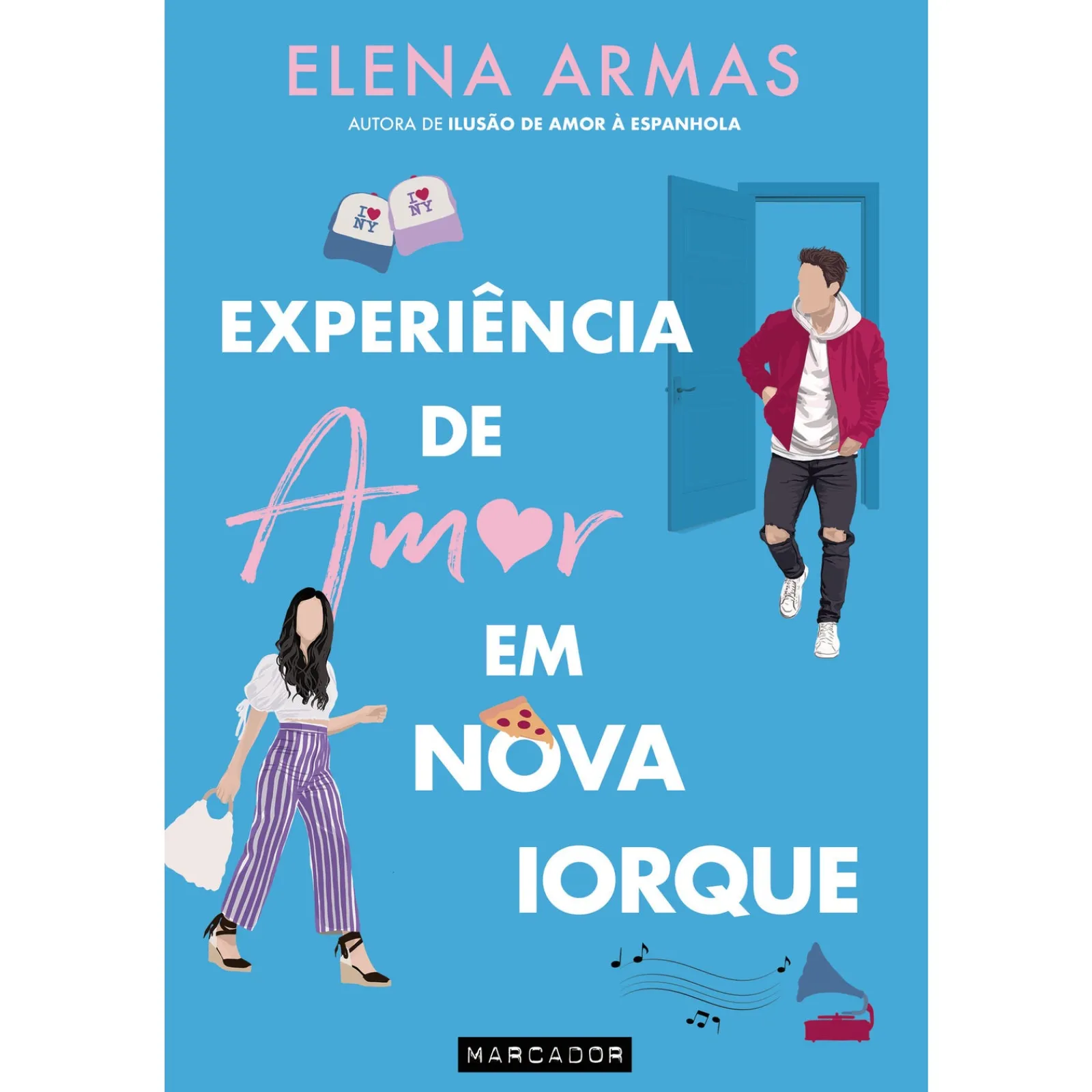 Marcador Experiência de Amor em Nova Iorque de Elena Armas^ Romance